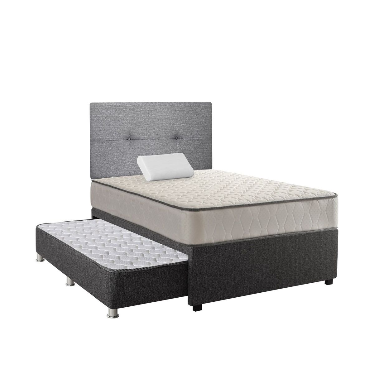 FORLI - Dormitorio Diván Elegant 1.5 Plz + 1 Almohada