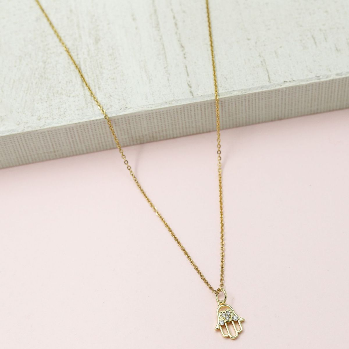 GENERICO - Collar Mano Hamsa para tu protección