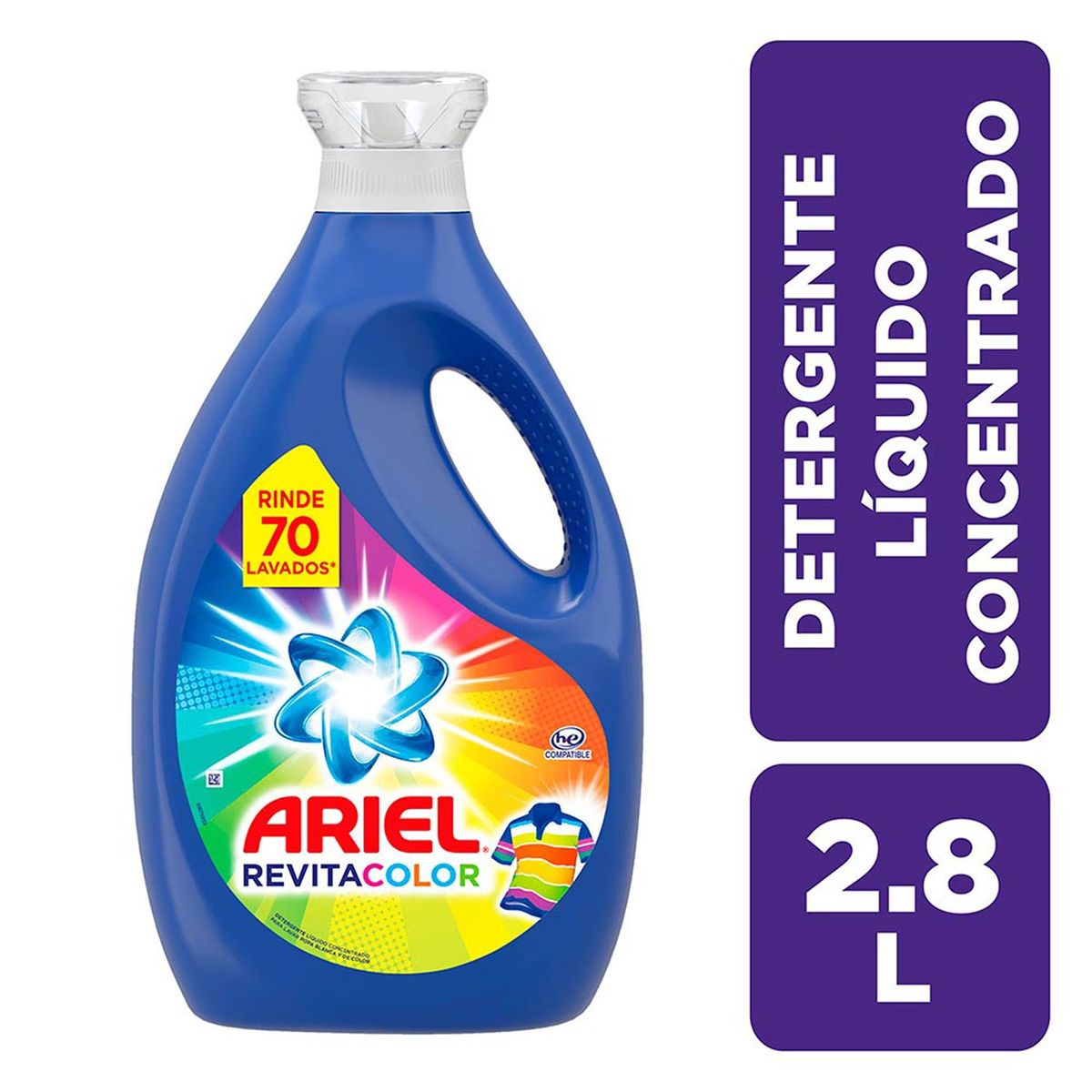 ARIEL - Ariel Líquido Revitacolor 2.8L