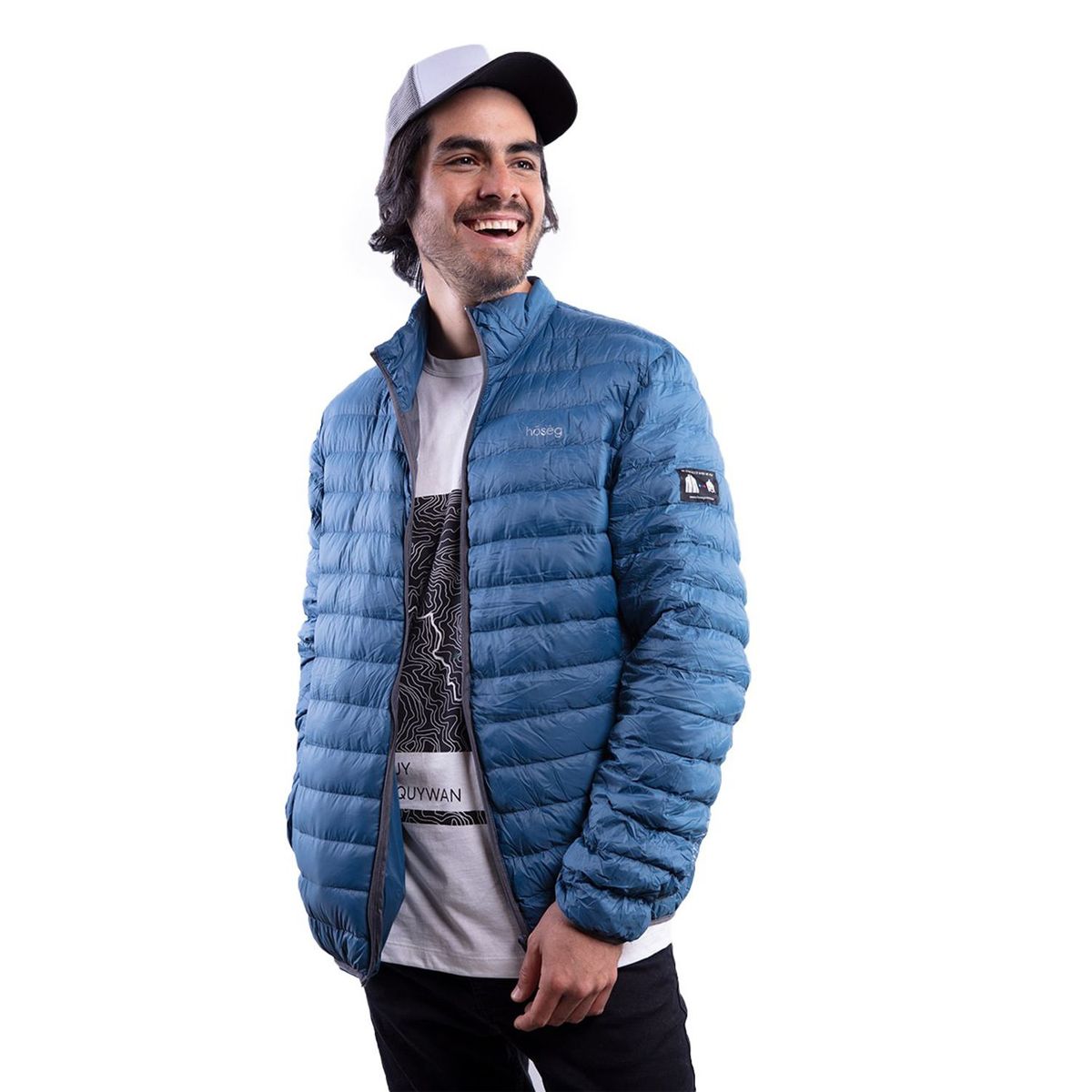 HOSEG - Casaca Pop Andean Teal Unisex