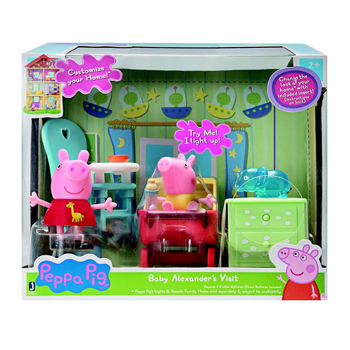 PEPPA PIG - Playset Habitaciones