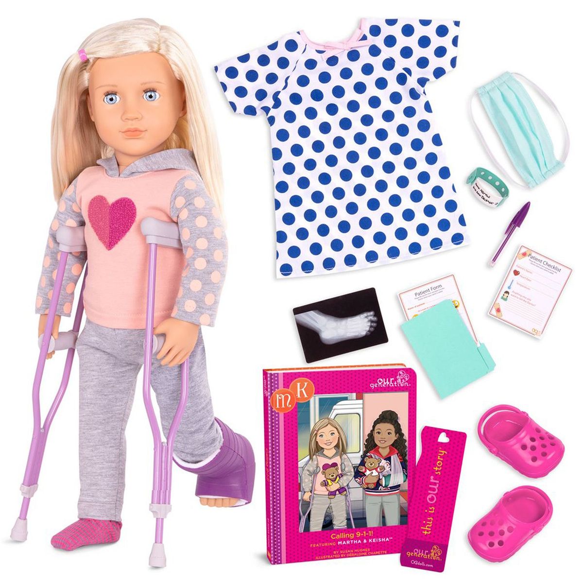 OUR GENERATION - Muñeca Deluxe Martha