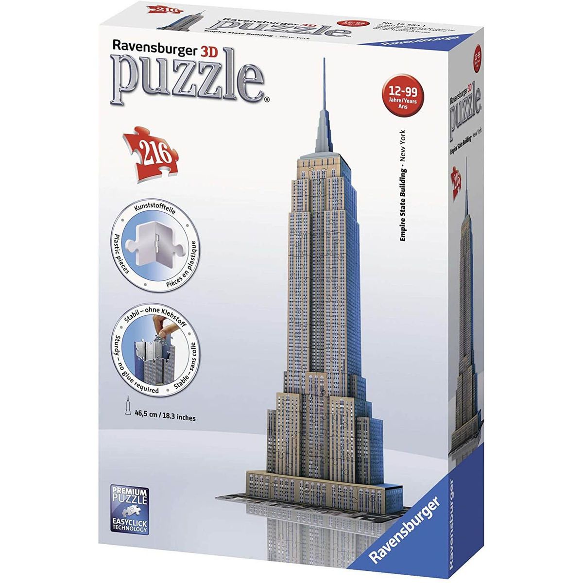 RAVENSBURGER - Rompecabezas 3D Empire State
