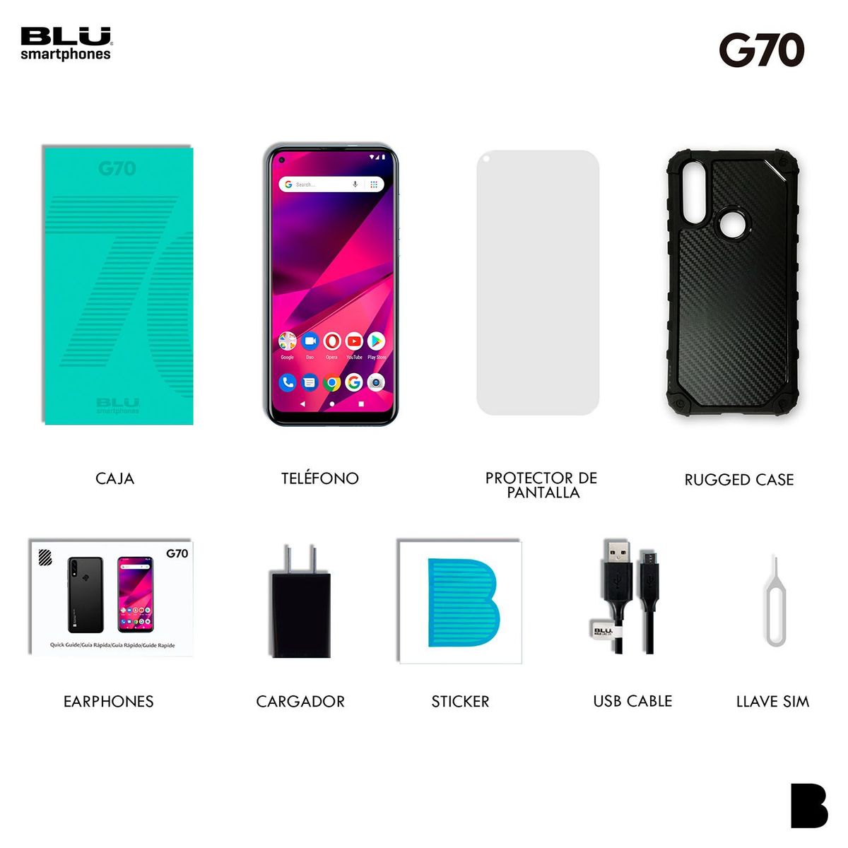 BLU - BLU G70 Negro 