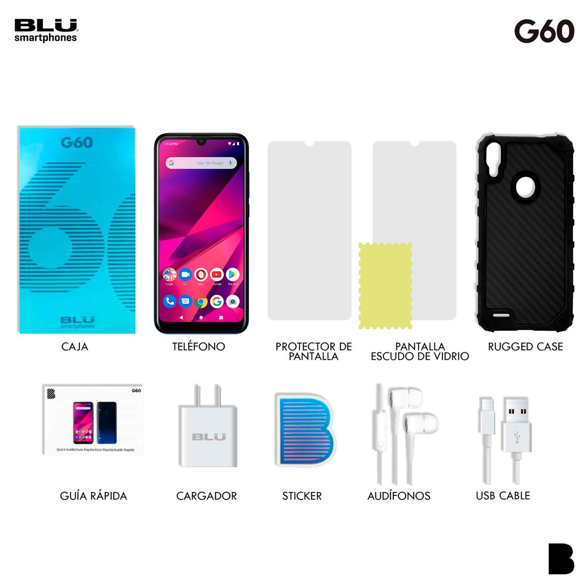 BLU - BLU G60 Negro