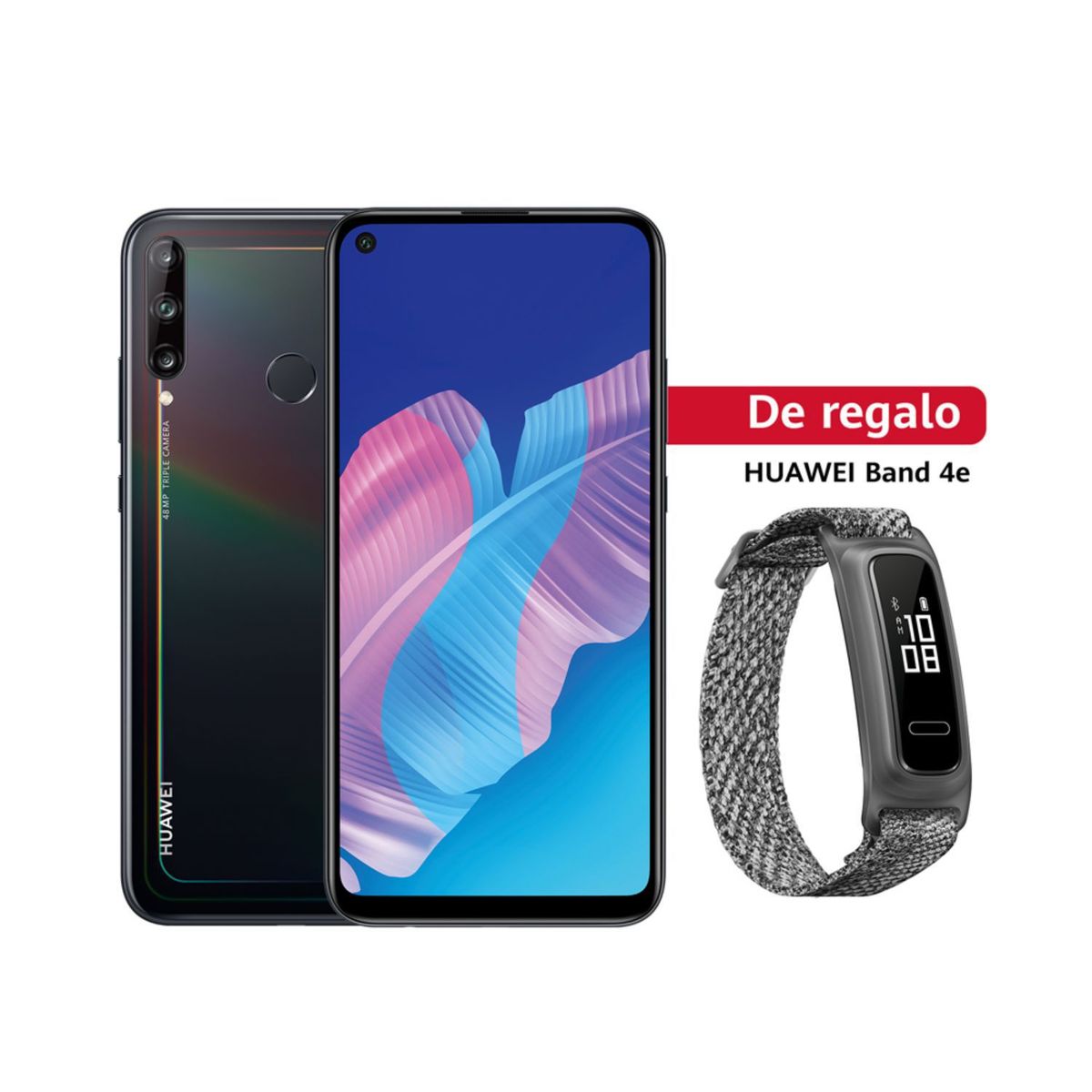 HUAWEI - Huawei Y7 P BLACK +BAND4E
