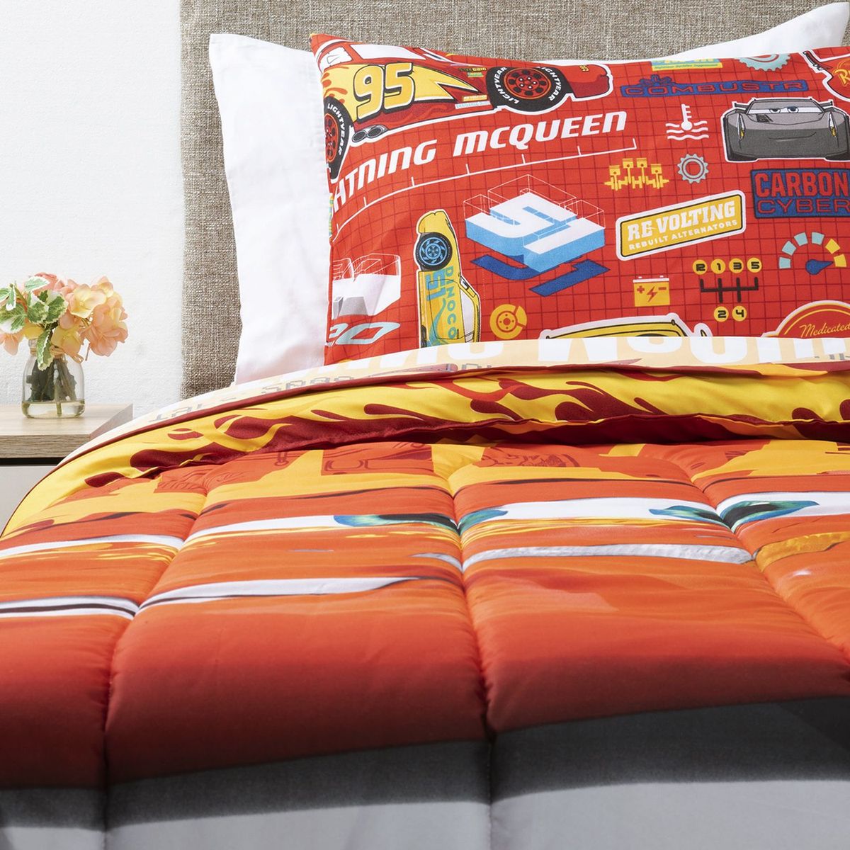 DISNEY - Juego de Cama Cars 95 1.5p Plz