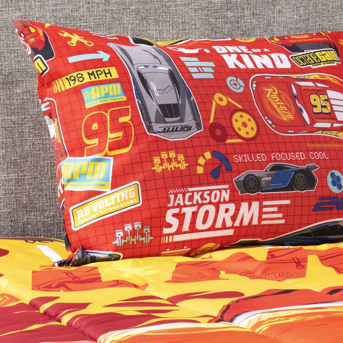 DISNEY - Juego de Cama Cars 95 1.5p Plz