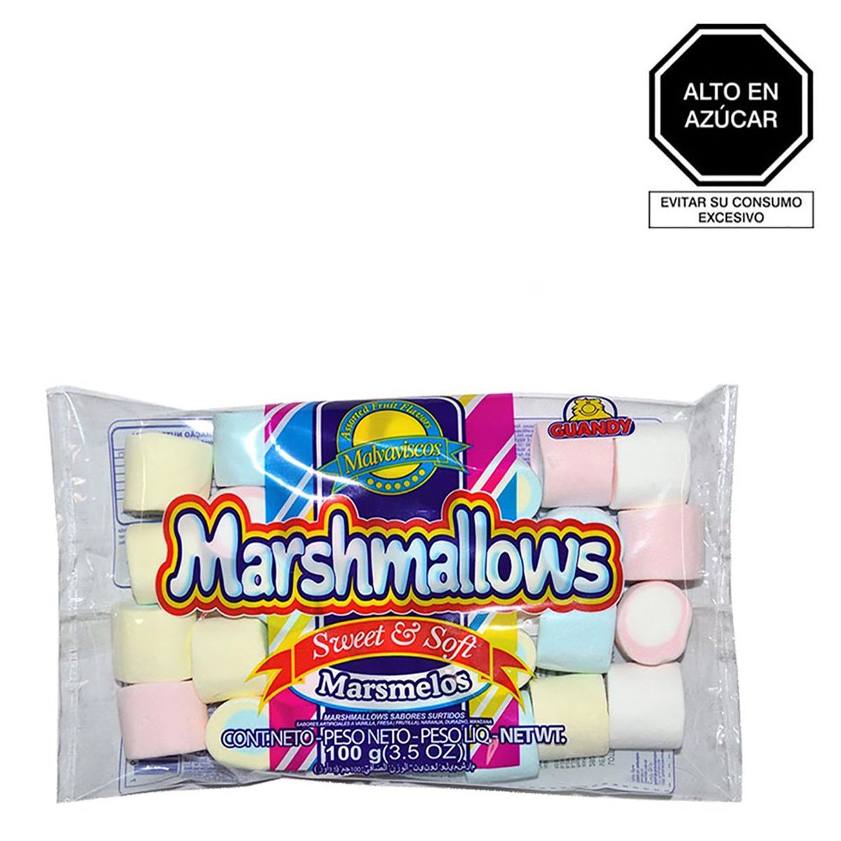 GUANDY - Guandy Marshmallows Bicolor 100 Gr
