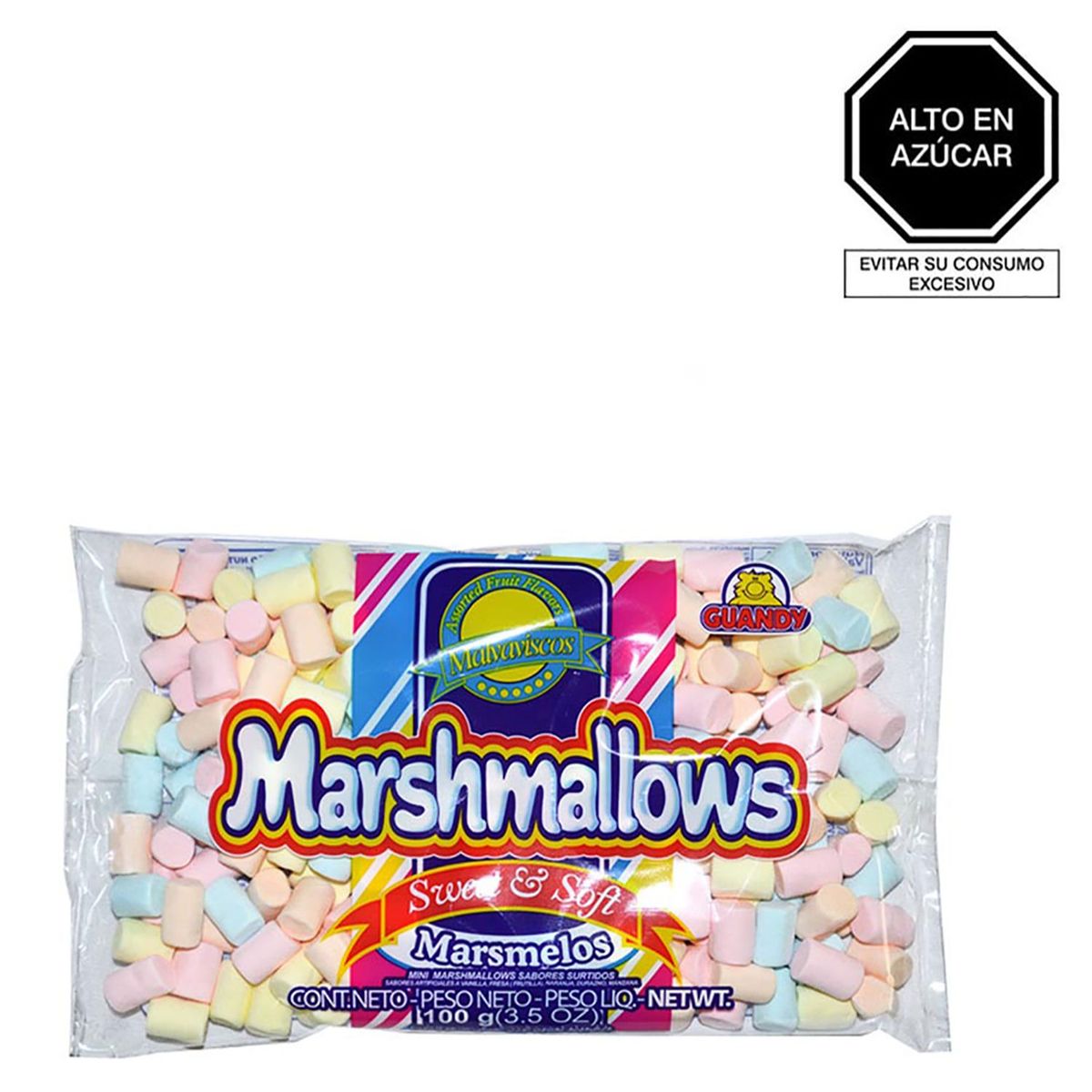 GUANDY - Guandy Marshmallows Mini Color 100 Gr