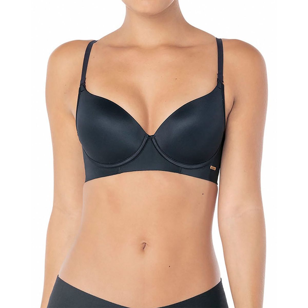 LEONISA - Brasier Invisible de Realce Alto con Arco y Copas con Memoria