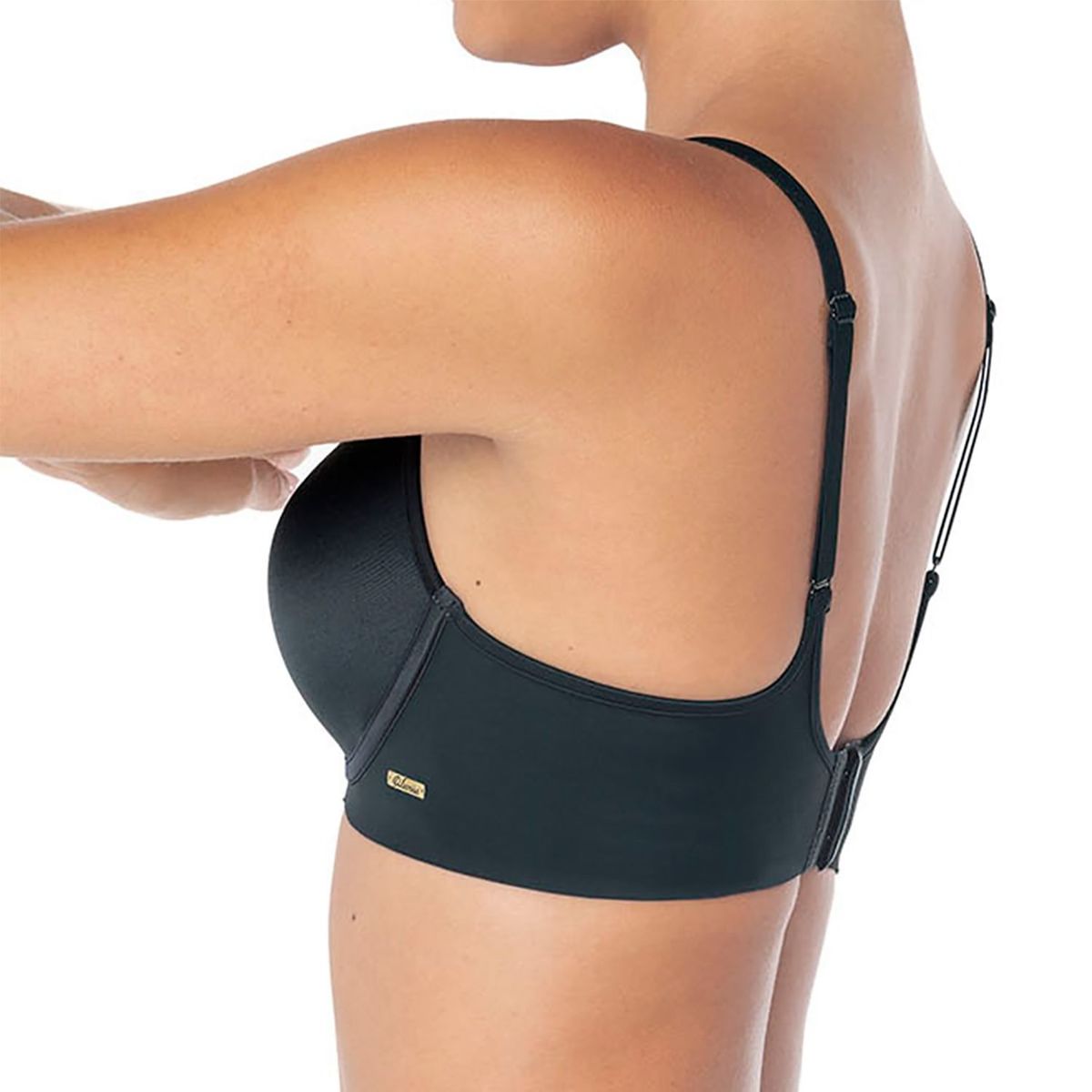 LEONISA - Brasier Invisible de Realce Alto con Arco y Copas con Memoria