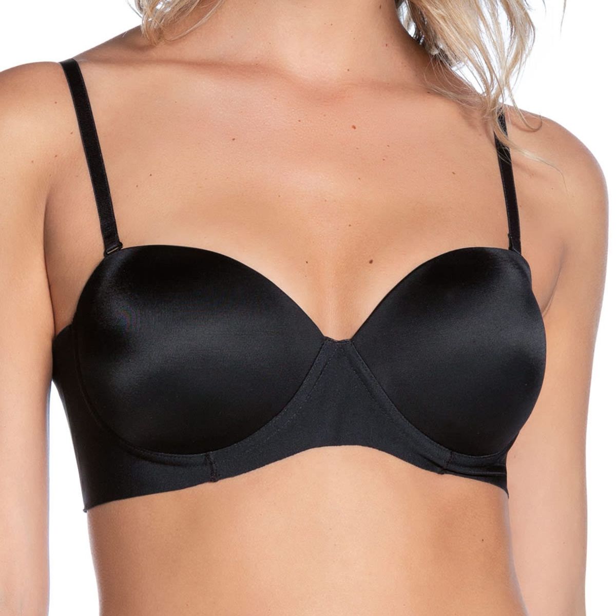 LEONISA - Brasier strapless antideslizante: Push Up
