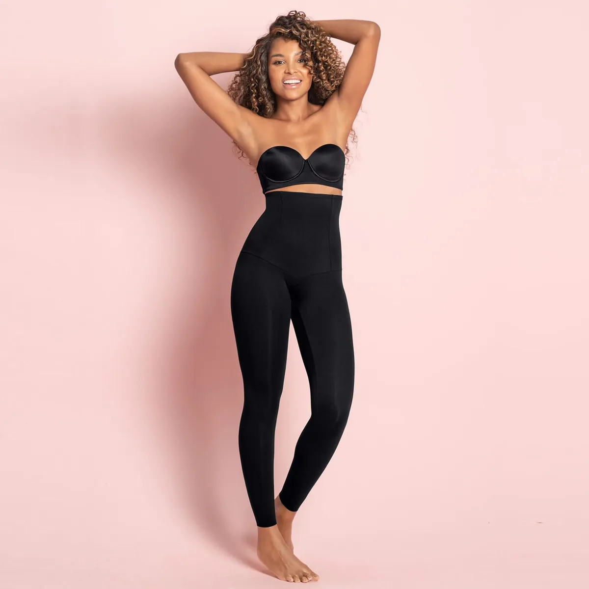 LEONISA - Leggings ActiveLife de Talle Alto con Control Fuerte de Máximo Poder Leonisa