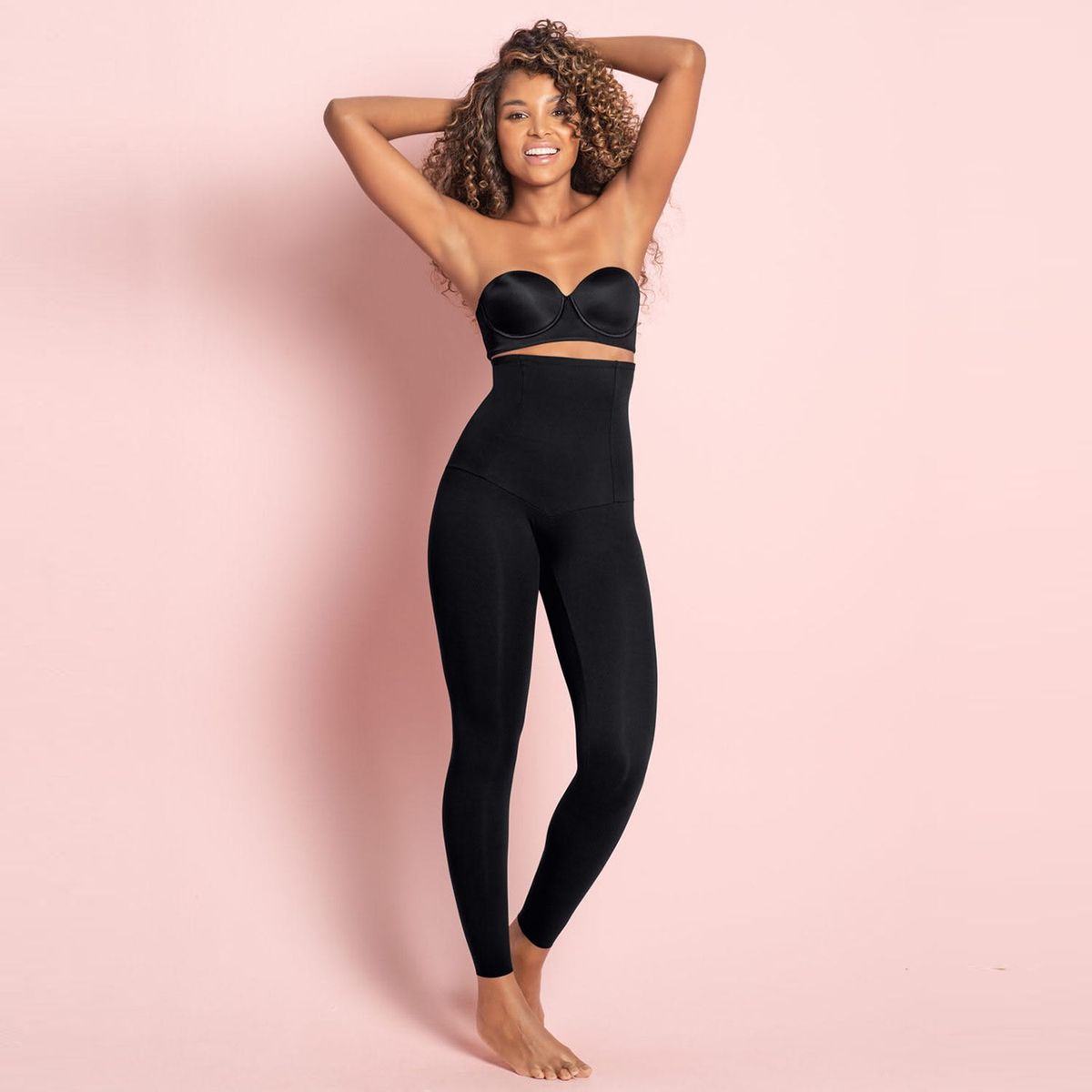 LEONISA - Leggings ActiveLife de Talle Alto con Control Fuerte de Máximo Poder Leonisa