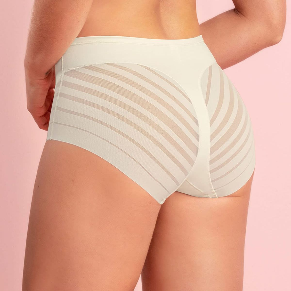 LEONISA - Calzón faja clásico con bandas de tul