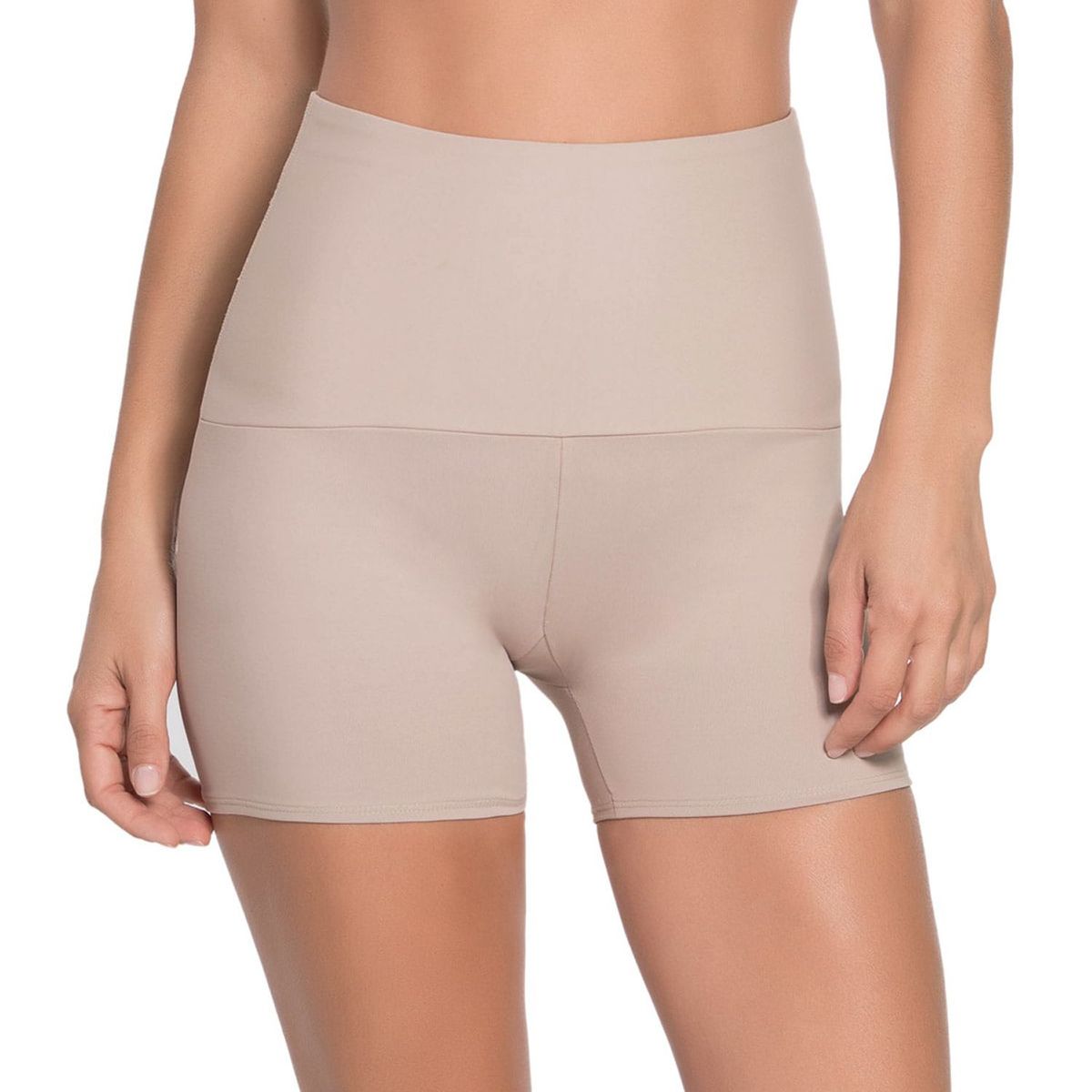 LEONISA - Bóxer corto con control de abdomen y cintura Leonisa