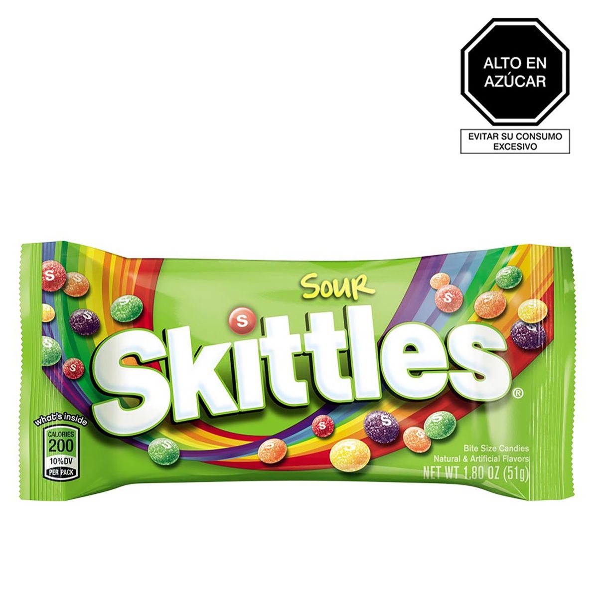 WRIGLEYS - Skittles Sour Candy 51 Gr