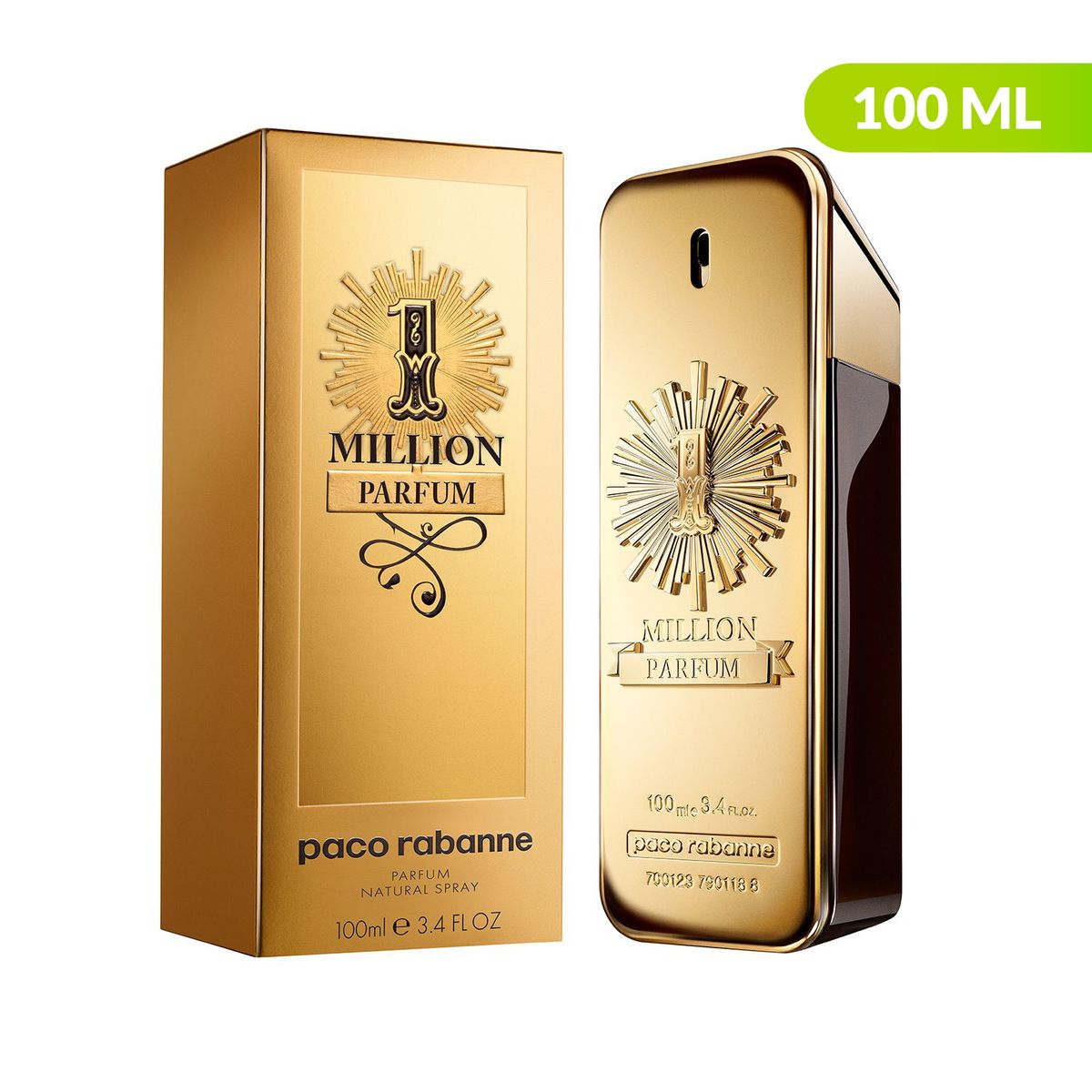 RABANNE - Rabanne 1 Million Parfum EDP 100 ml Hombre