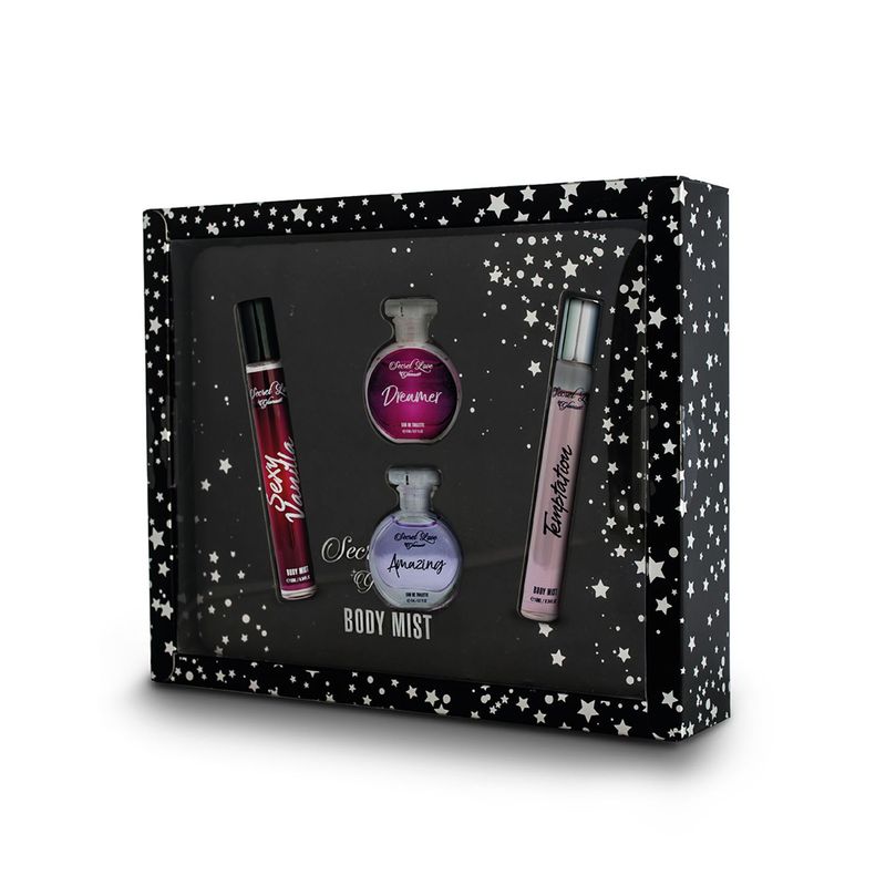SECRET LOVE - Secret Love Glamour Gift Set x 4 Pzas