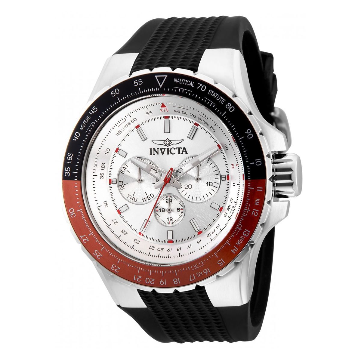 INVICTA - Reloj Invicta Aviator 33027 Hombres + Estuche