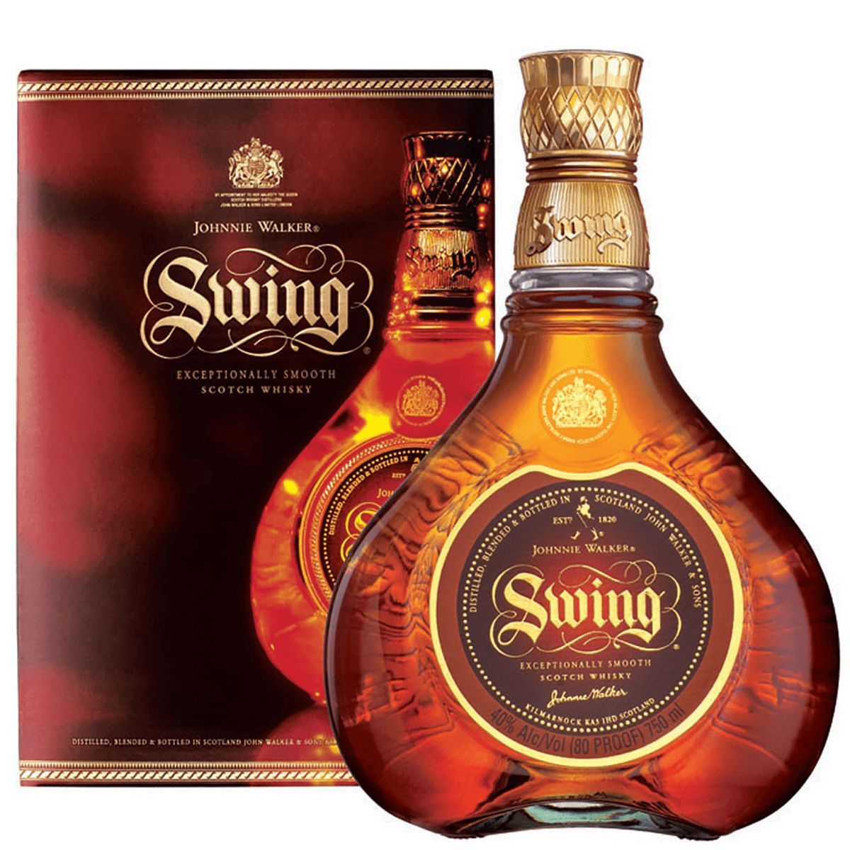 JOHNNIE WALKER - Whisky Johnnie Walker Swing 750ml