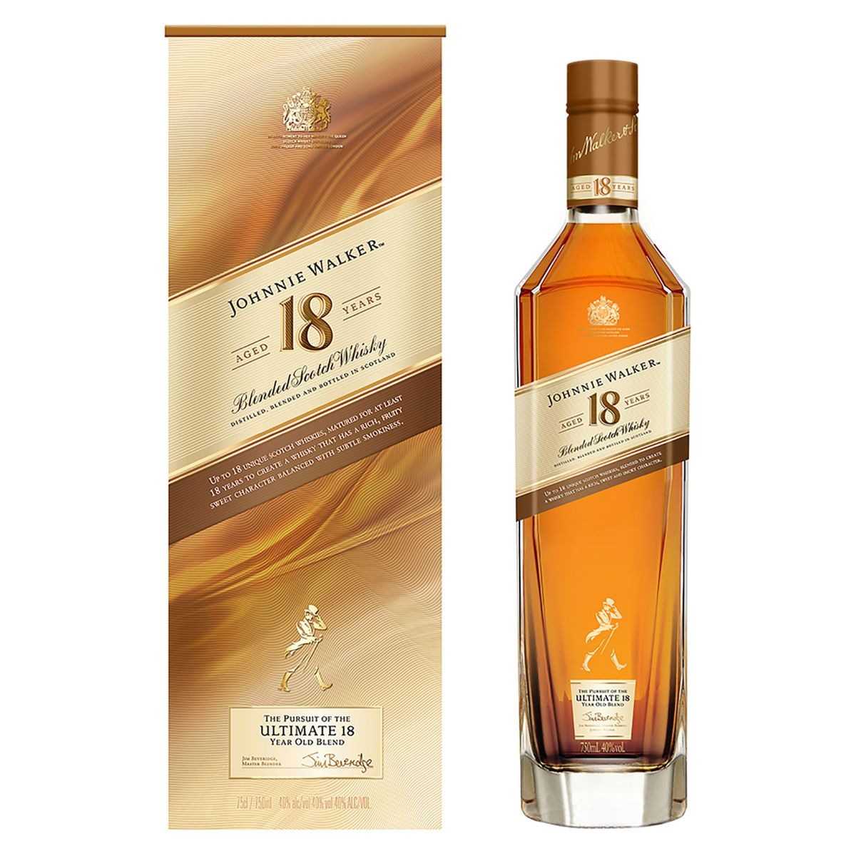 JOHNNIE WALKER - Whisky Johnnie Walker 18 Años 750ml