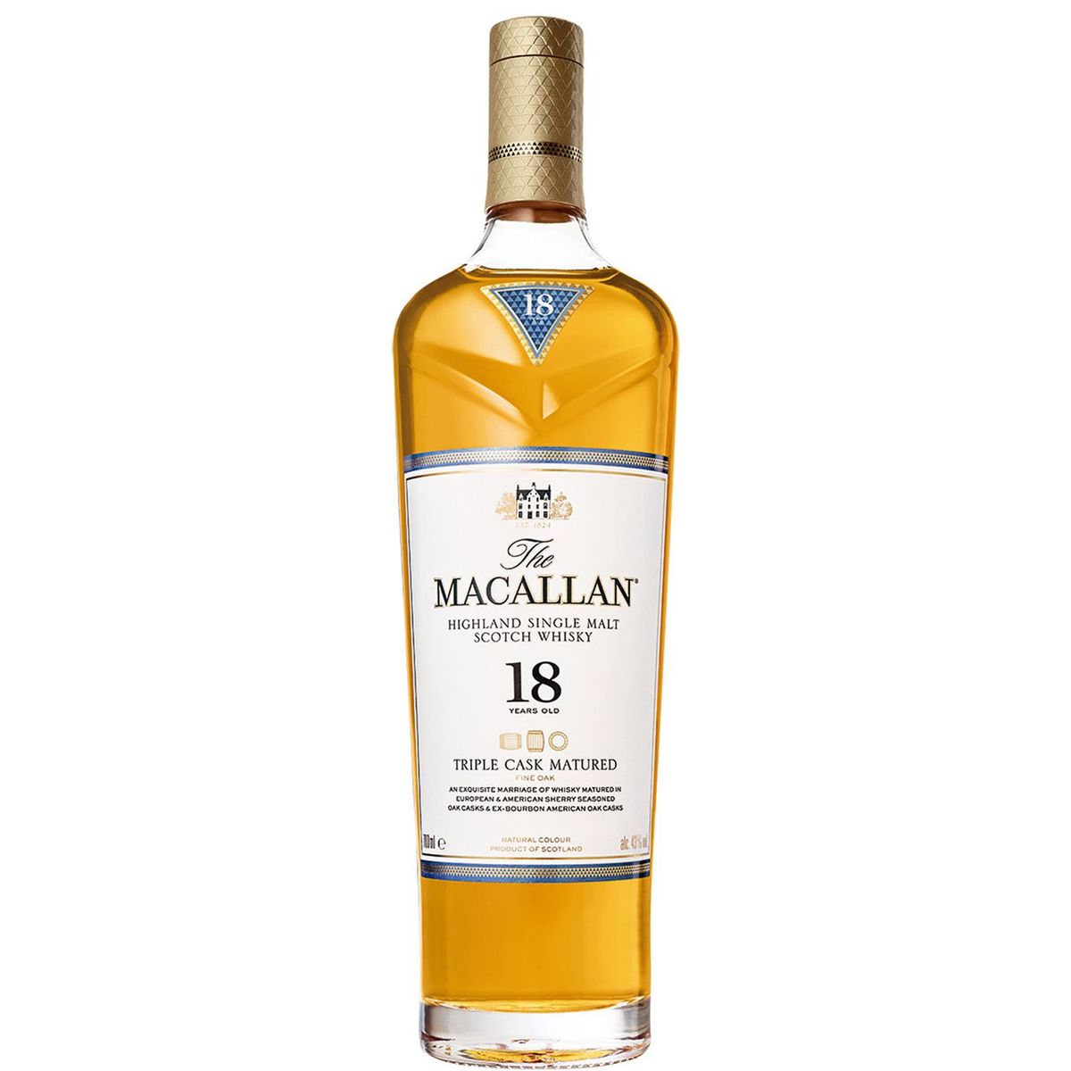 THE MACALLAN - Whisky The Macallan 18 Años 750 ML