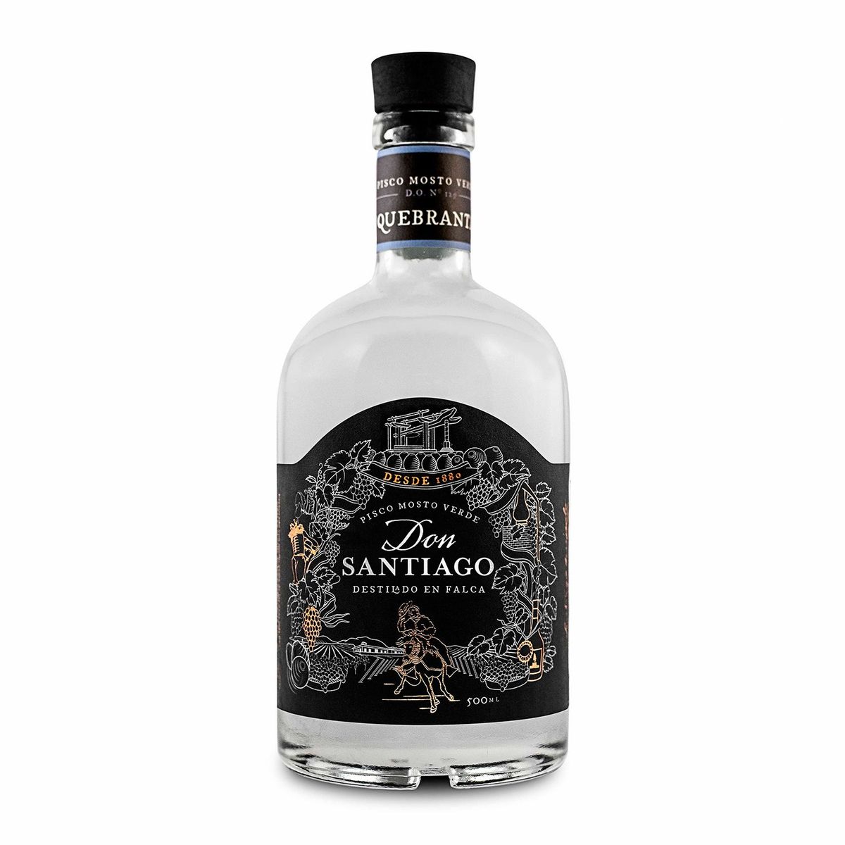 SANTIAGO QUEIROLO - Don Santiago Mosto Verde Quebranta 500ml
