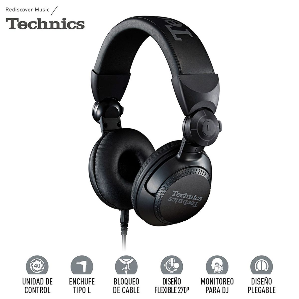 PANASONIC - Audífono DJ Panasonic Technics EAH-DJ1200