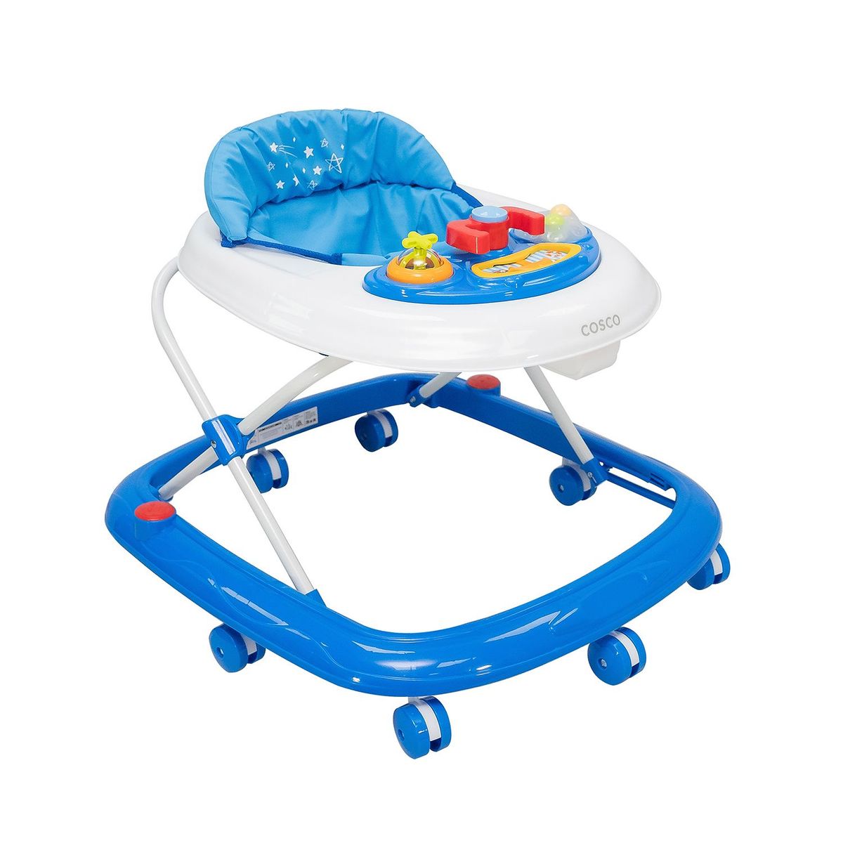 COSCO - Andador para Bebé Stars Bg-0618+G2 Azul Cosco