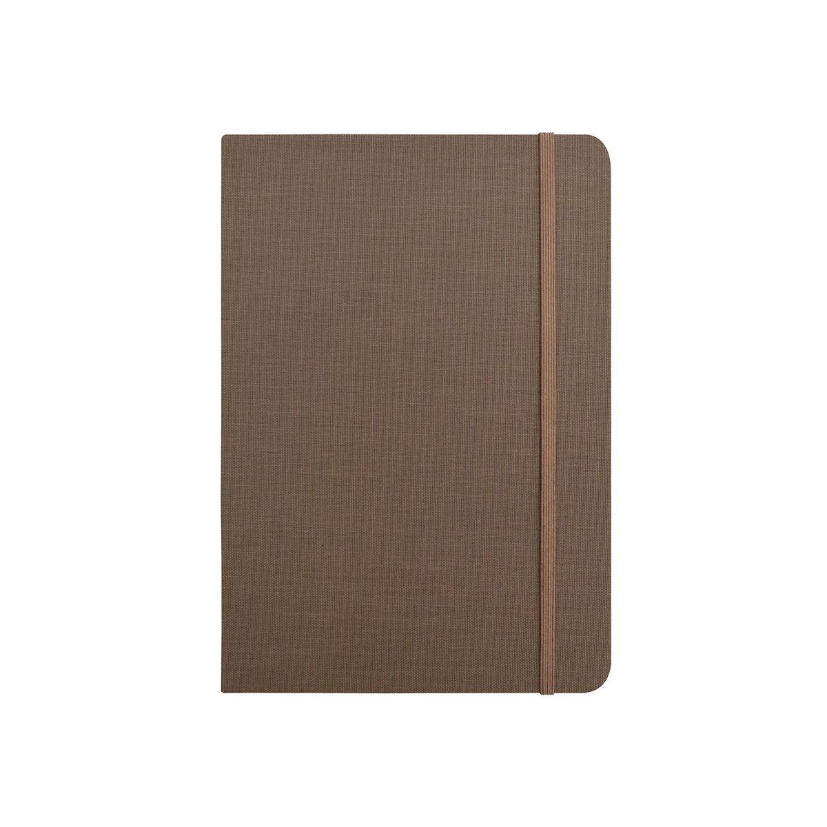 MOUSTACHINE - Libreta Moustachine Classic Lino Mediana Punteado - Habano Oscuro