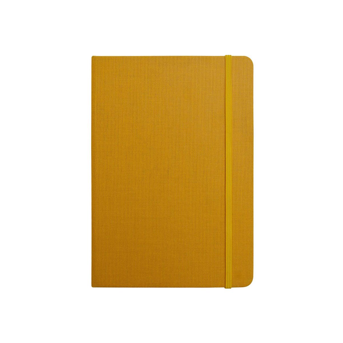 MOUSTACHINE - Libreta Moustachine Classic Lino Mediana Blanco - Amarillo