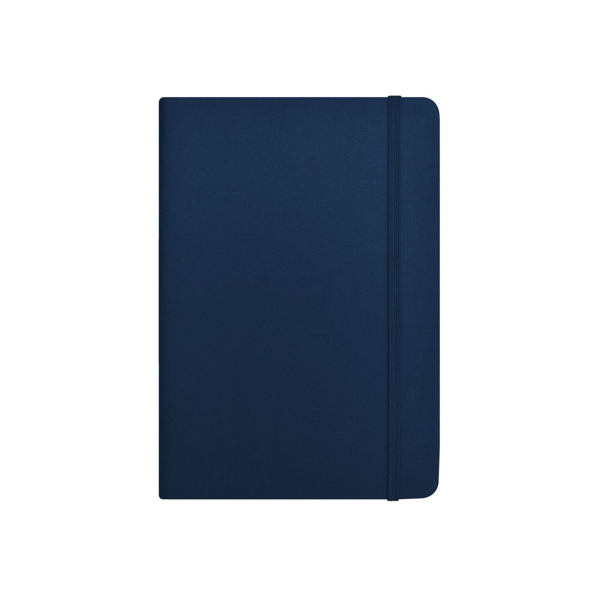 MOUSTACHINE - Libreta Moustachine Classic Lino Mediana Cuadriculado - Azul