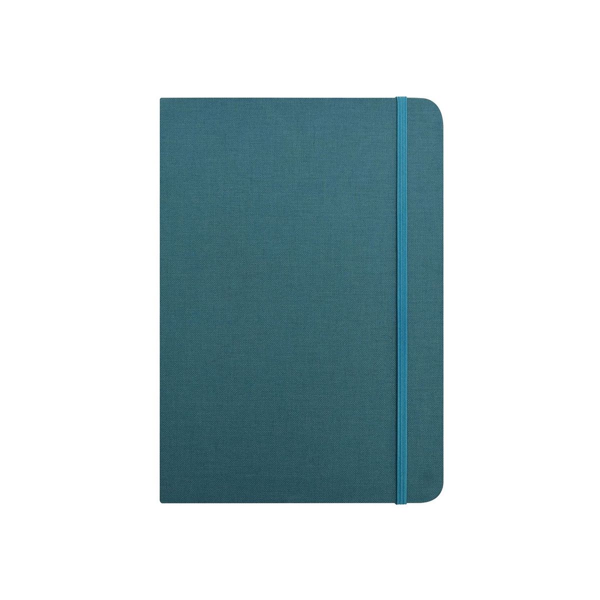 MOUSTACHINE - Libreta Moustachine Classic Lino Pocket Blanco - Verde Agua