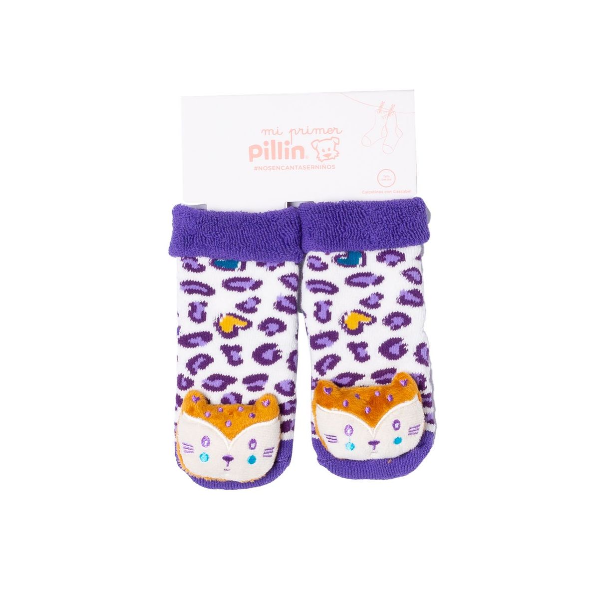 PILLIN - Calcetín con Cascabel Bebe