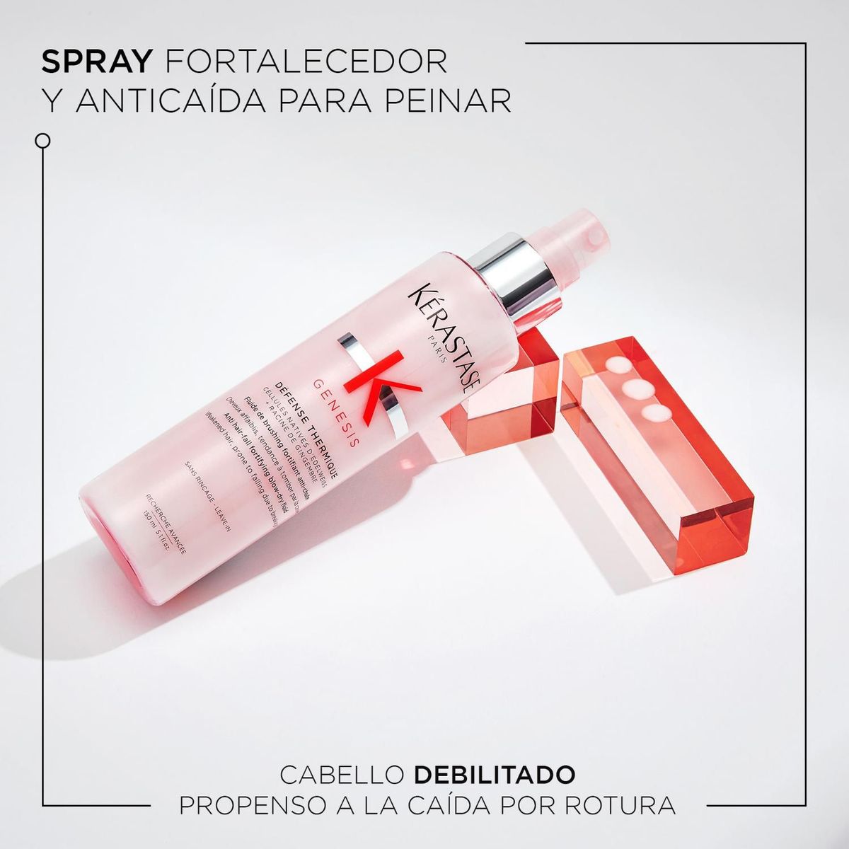 KERASTASE - Protector Térmico Para Cabello Con Tendencia A La Caída Por Rotura Del Cepillado Défense Thermique Genesis 150Ml
