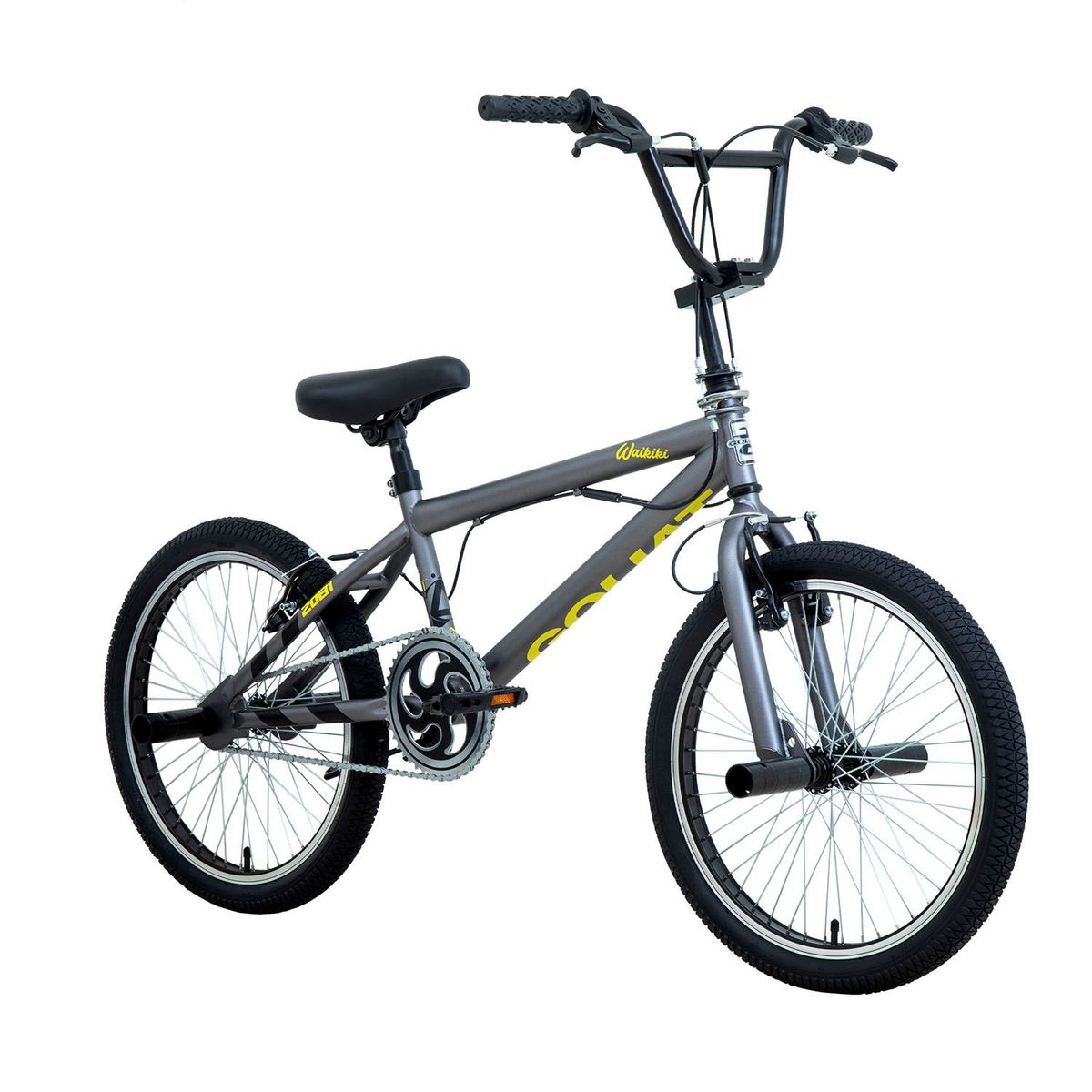 GOLIAT - Bicicleta Infantil Waikiki Grafito/Amarillo Aro 20 Goliat