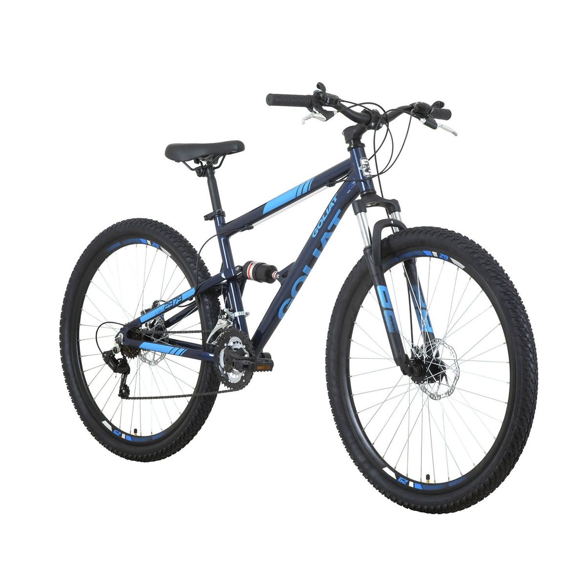 GOLIAT - Bicicleta Hombre Sierra Alux Negro Aro 29