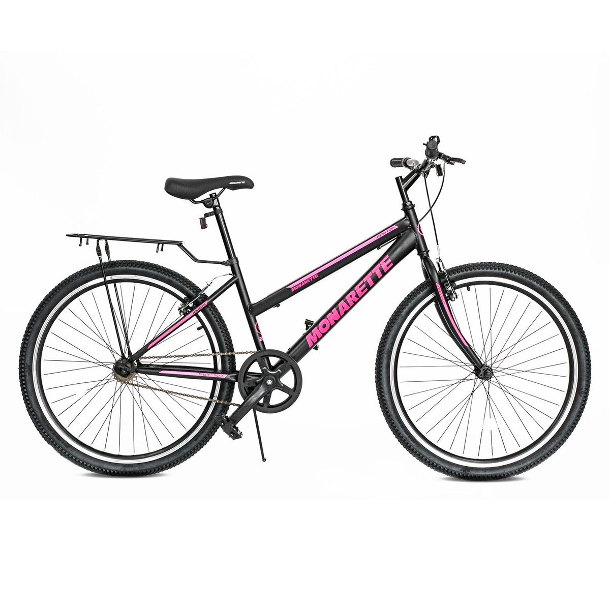MONARETTE - Bicicleta Master Bike Aro 26" Negro Fucsia