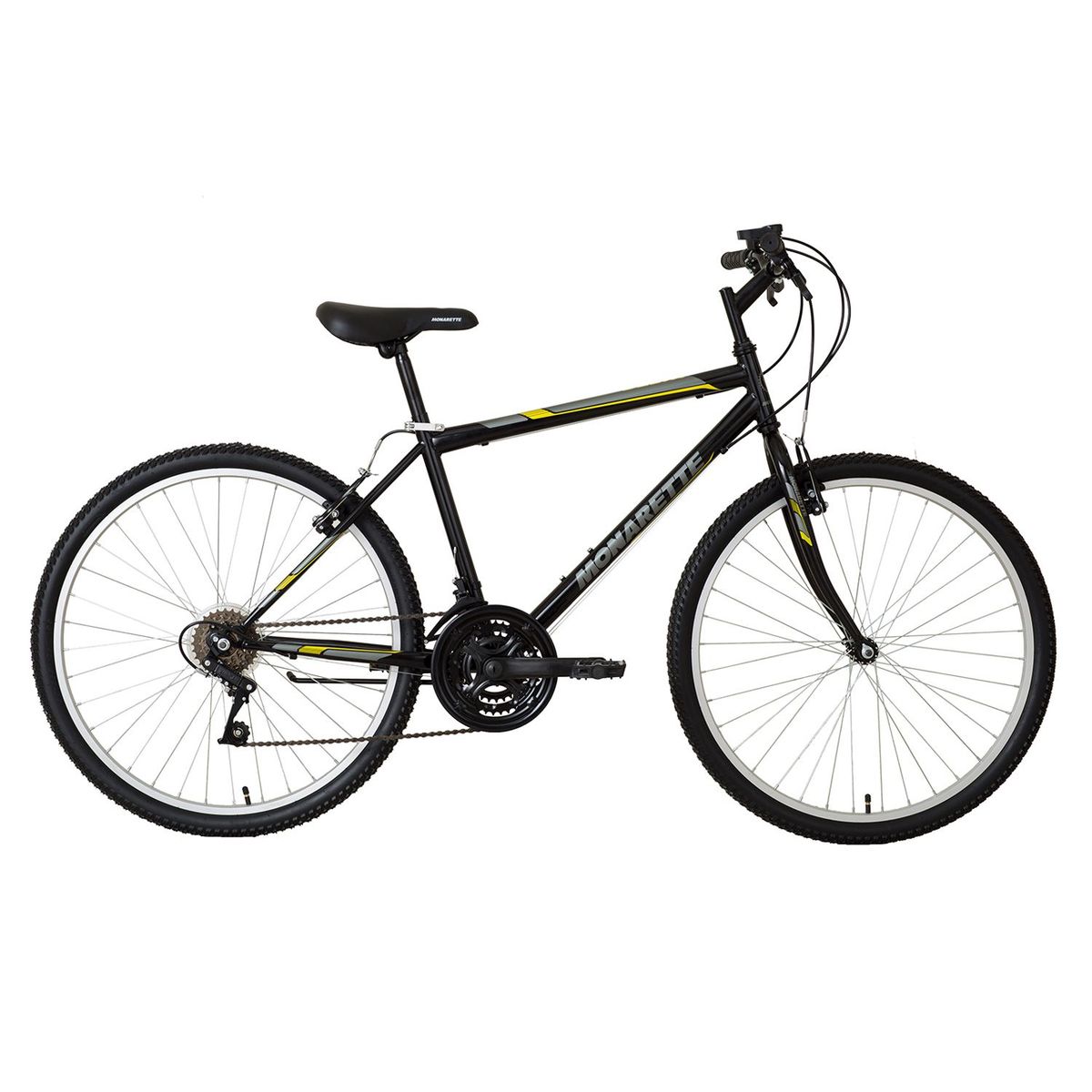 MONARETTE - Bicicleta Delta ADV Aro 26" Negro Amarillo