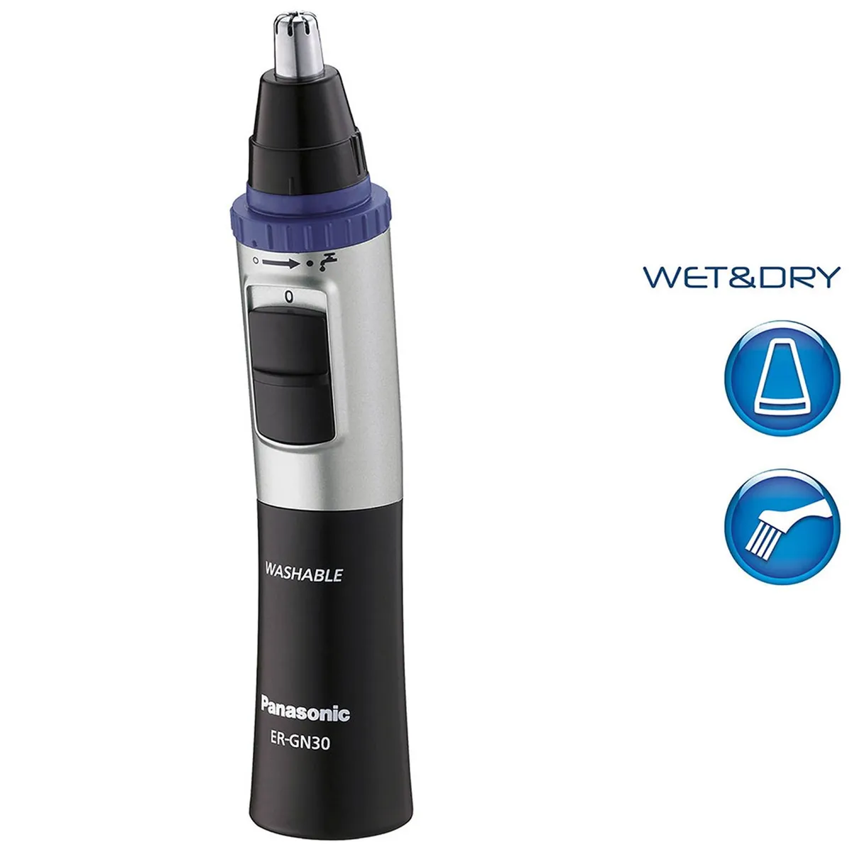 PANASONIC - Recortadora Panasonic Gn30 De Nariz Y Orejas Inalámbrica Panasonic