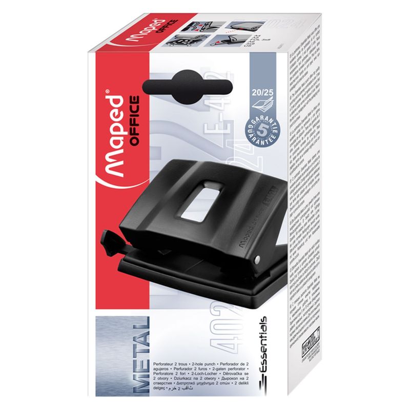 MAPED - Perforadora 2Orif 20H Ess Meta