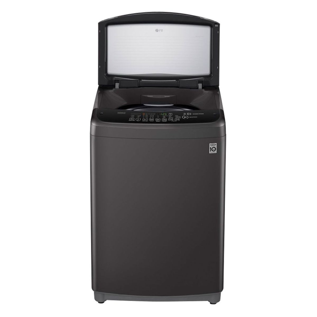 LG - Lavadora 16 Kg LG Carga Superior Smart Inverter con TurboDrum WT16BSB Negro claro