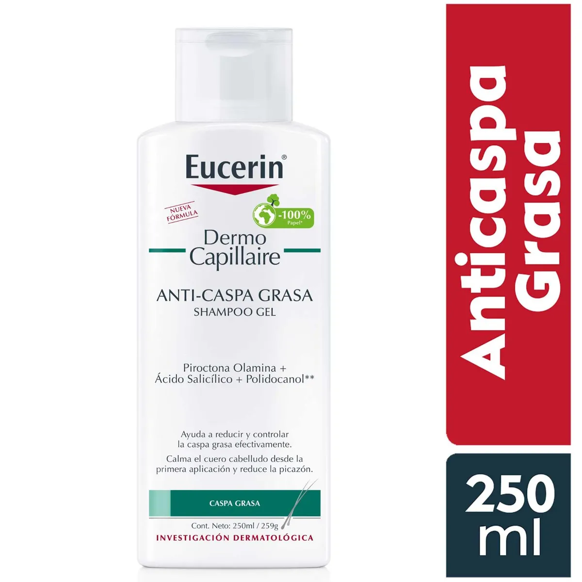 EUCERIN - Eucerin Shampoo Capilar Anticaspa Grasa