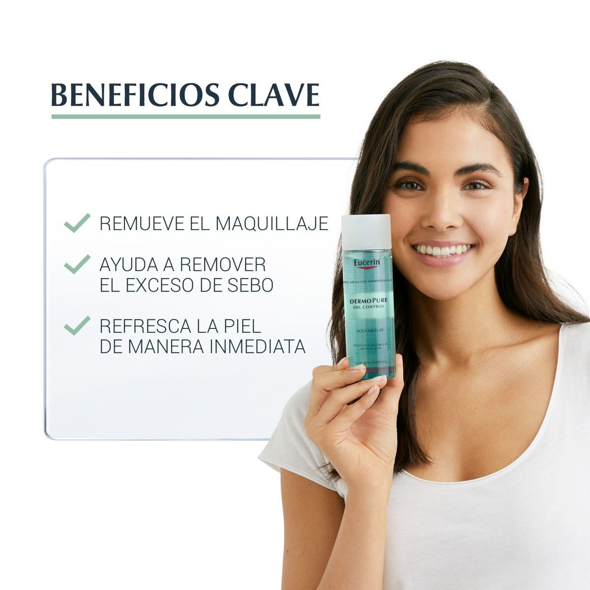 EUCERIN - Eucerin Dermopure Loción Micelar 200ml