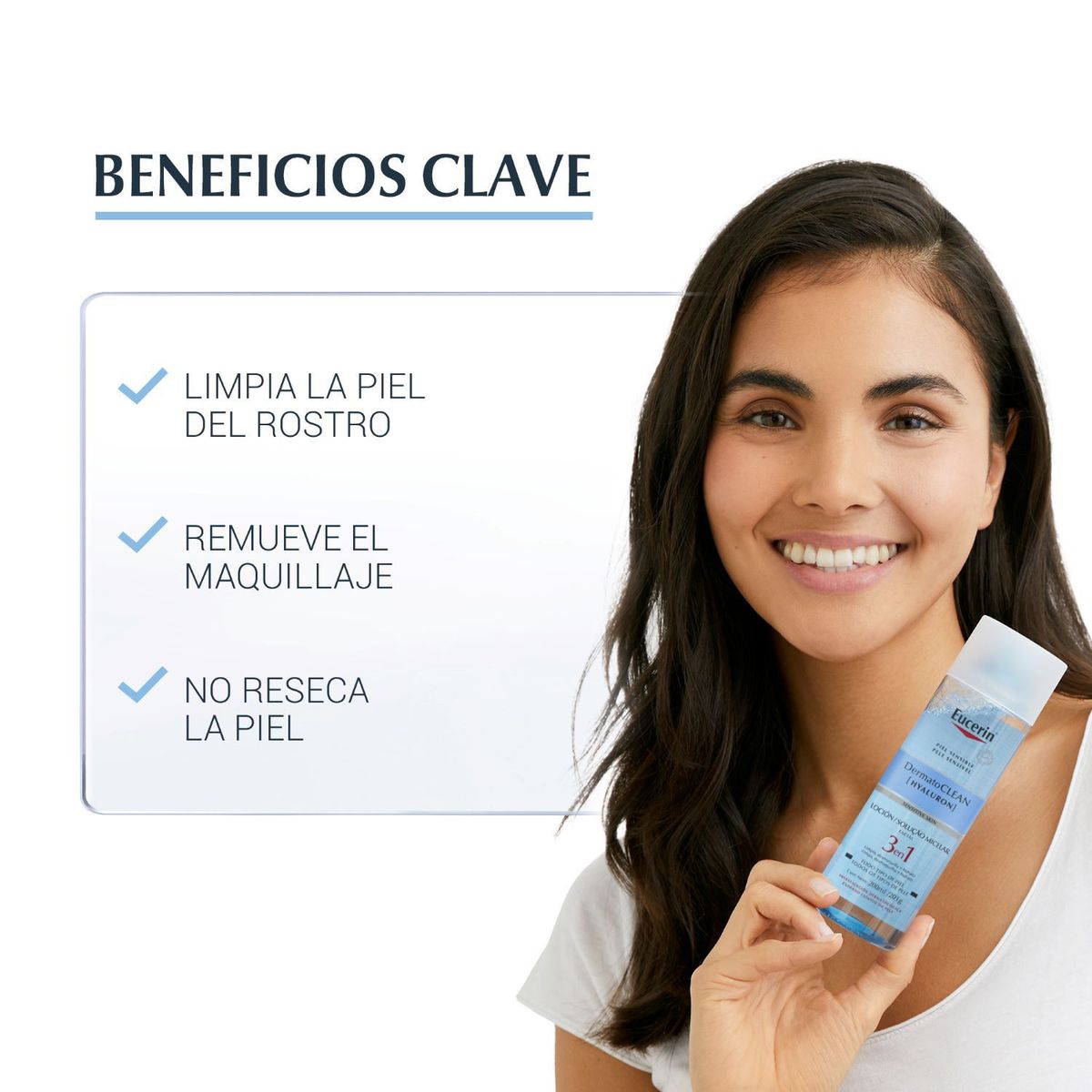 EUCERIN - Eucerin Dermatoclean Loc Mice Fac 3x1