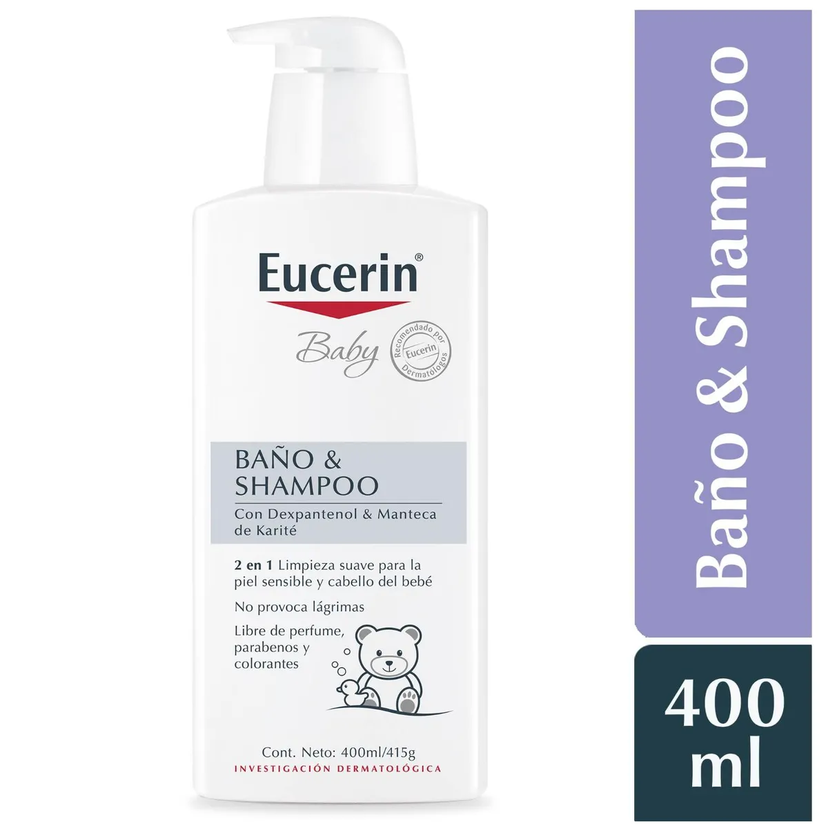 EUCERIN - Eucerin Baby Wash And Shampoo 400ml