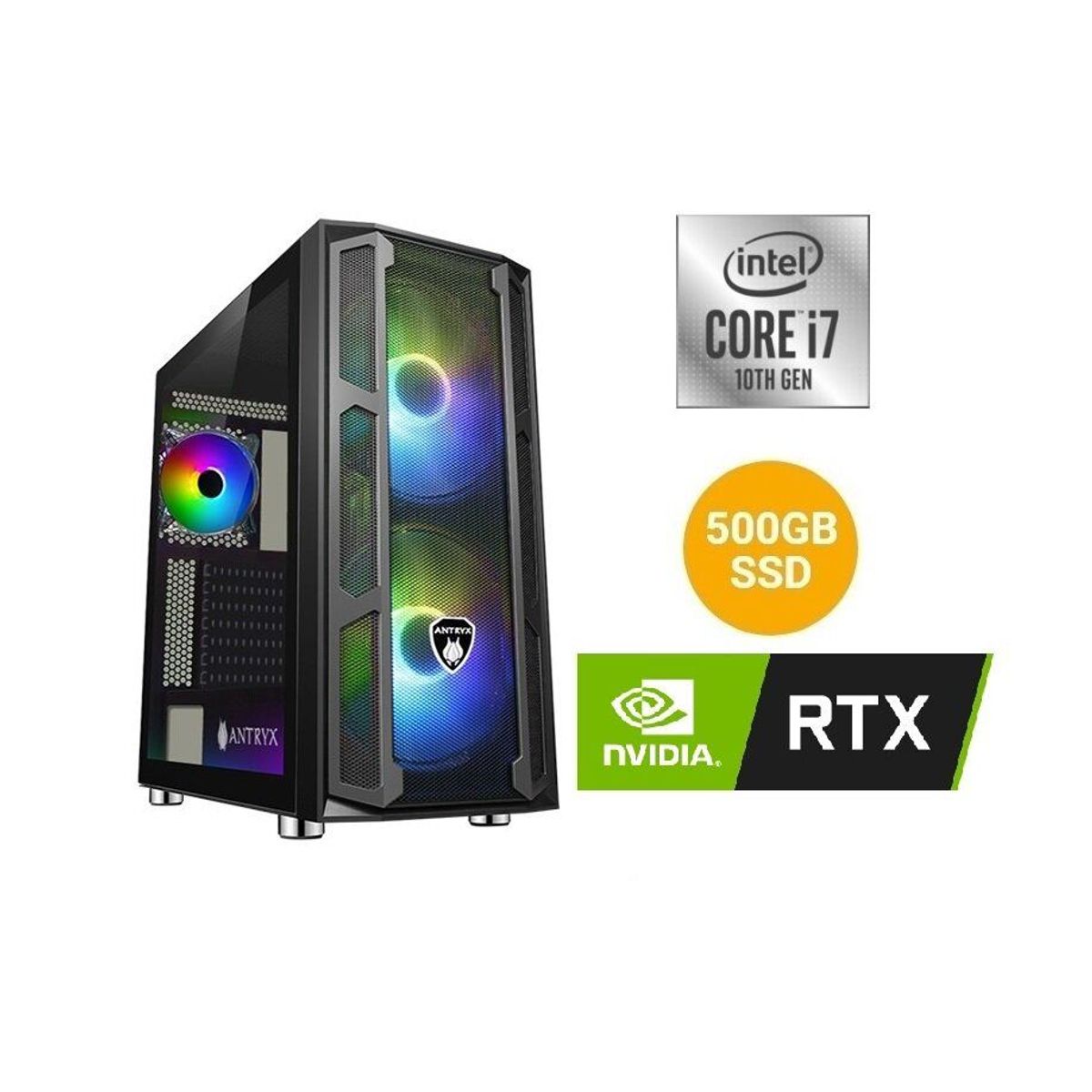 GENERICO - CPU intel core i7 10ma 32GB SSD1TB RTX2060 12GB