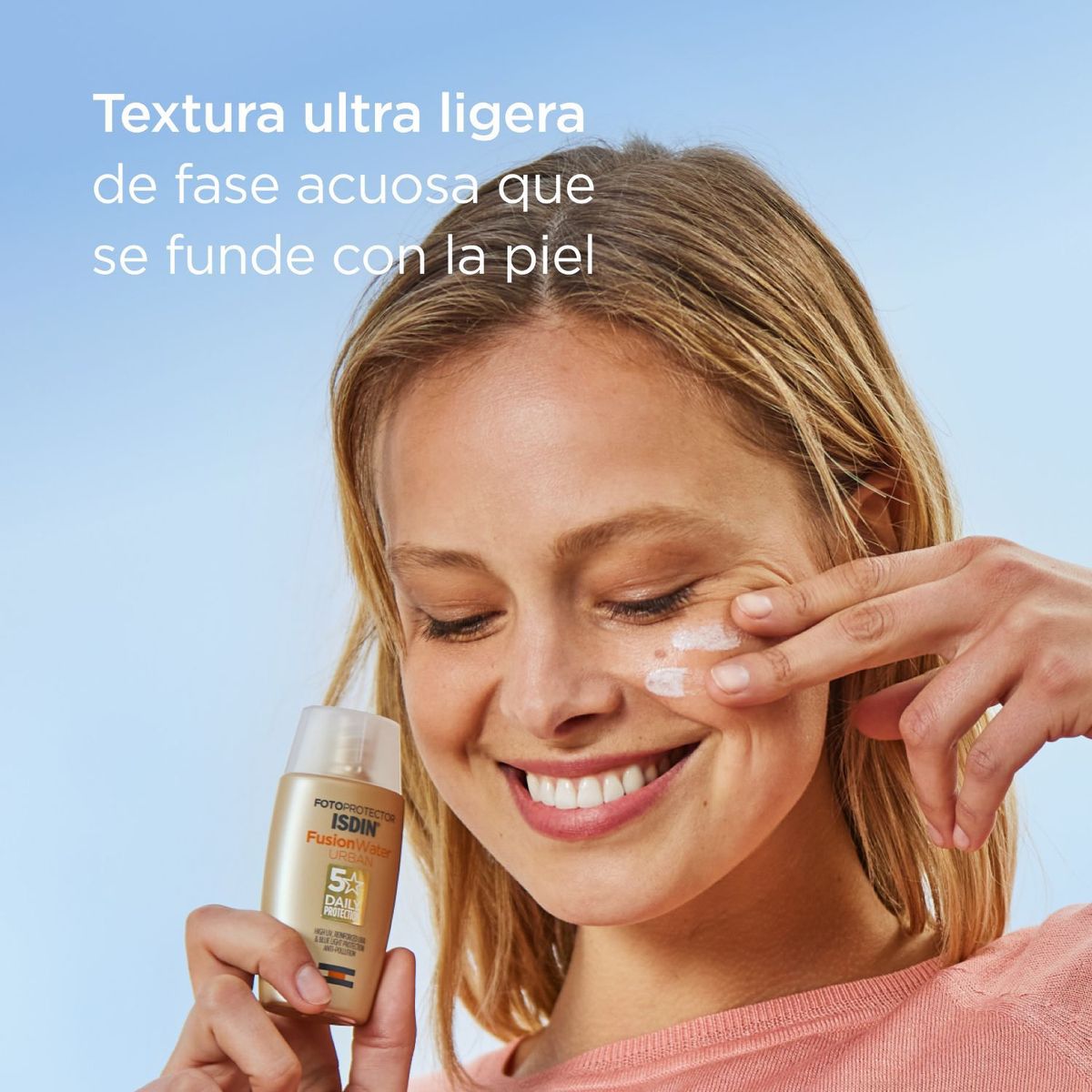 ISDIN - ISDIN Fotoprotector Fusion Water URBAN SPF30 50ML - Bloqueador solar facial para entornos urbanos